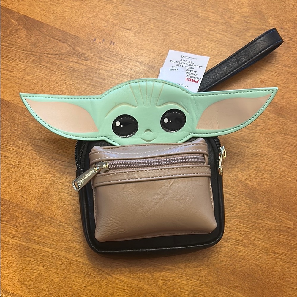 Disney Green and Tan Alien Character Bag